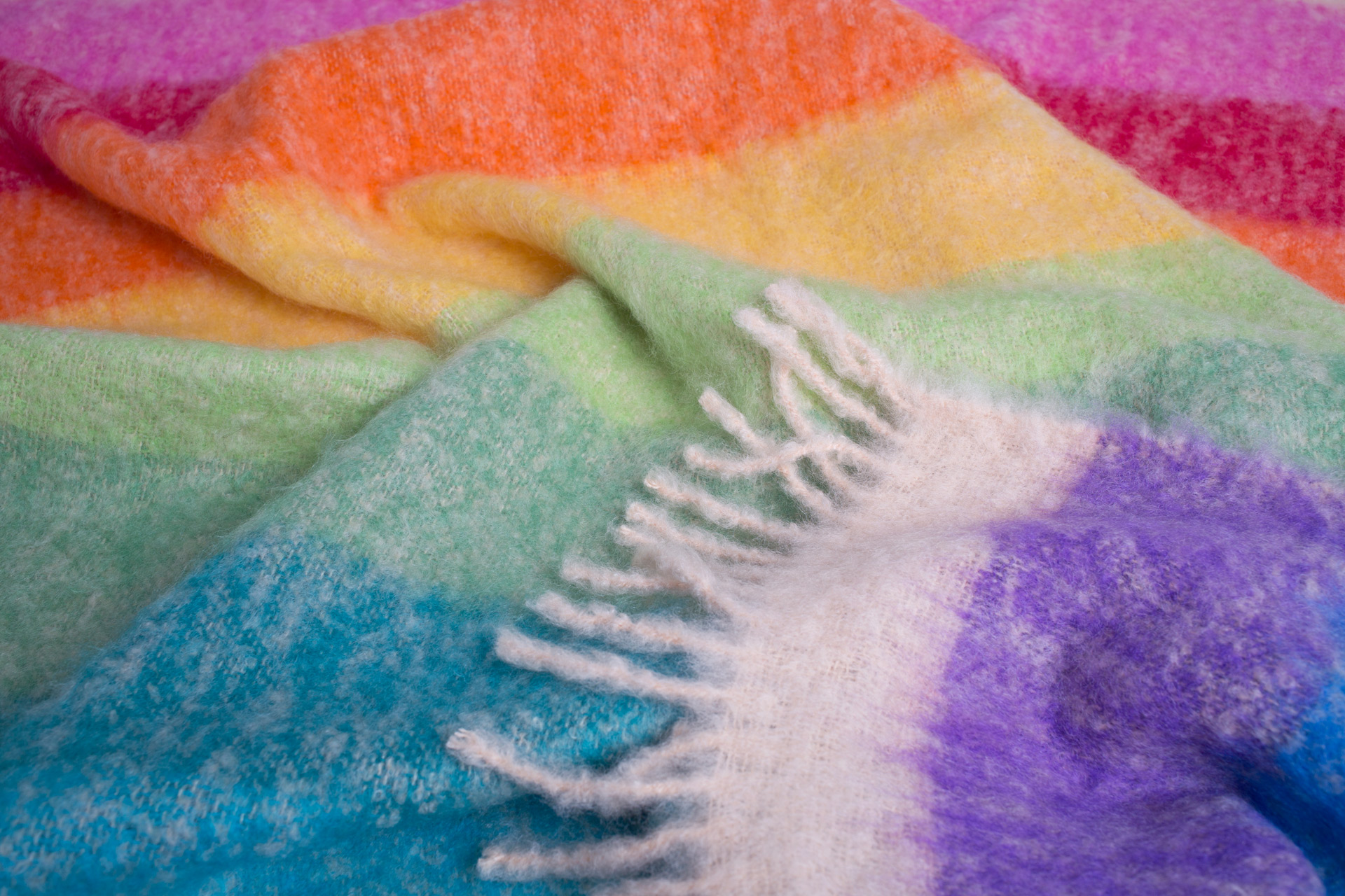 Regenbogenschal
