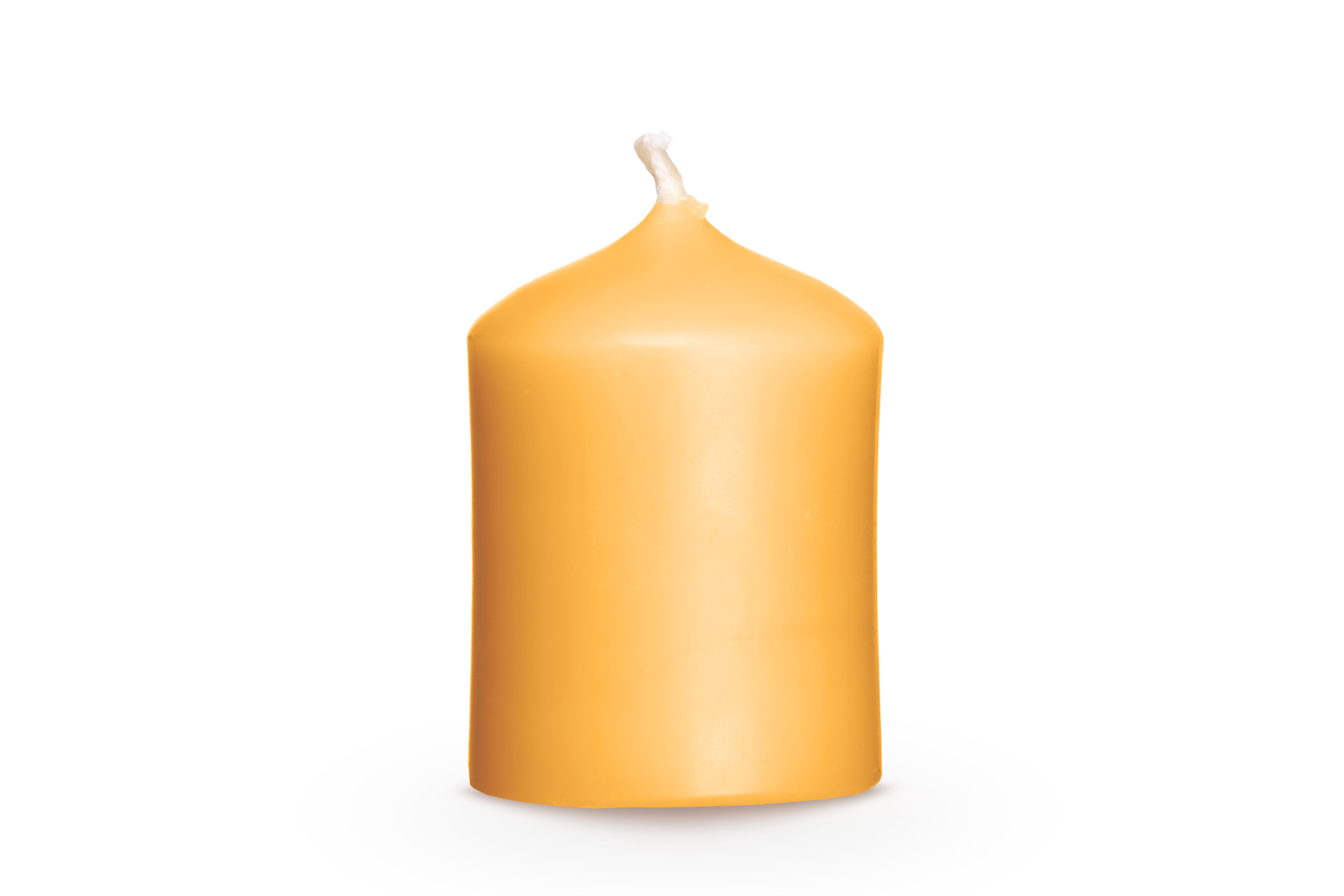 Bienenwachskerzen-Stumpenkerze-zylindrisch--65mm-natur-unverpackt-ksg Bienenwachskerzen-Stumpenkerze-zylindrisch--65mm-natur-unverpackt-ksg
