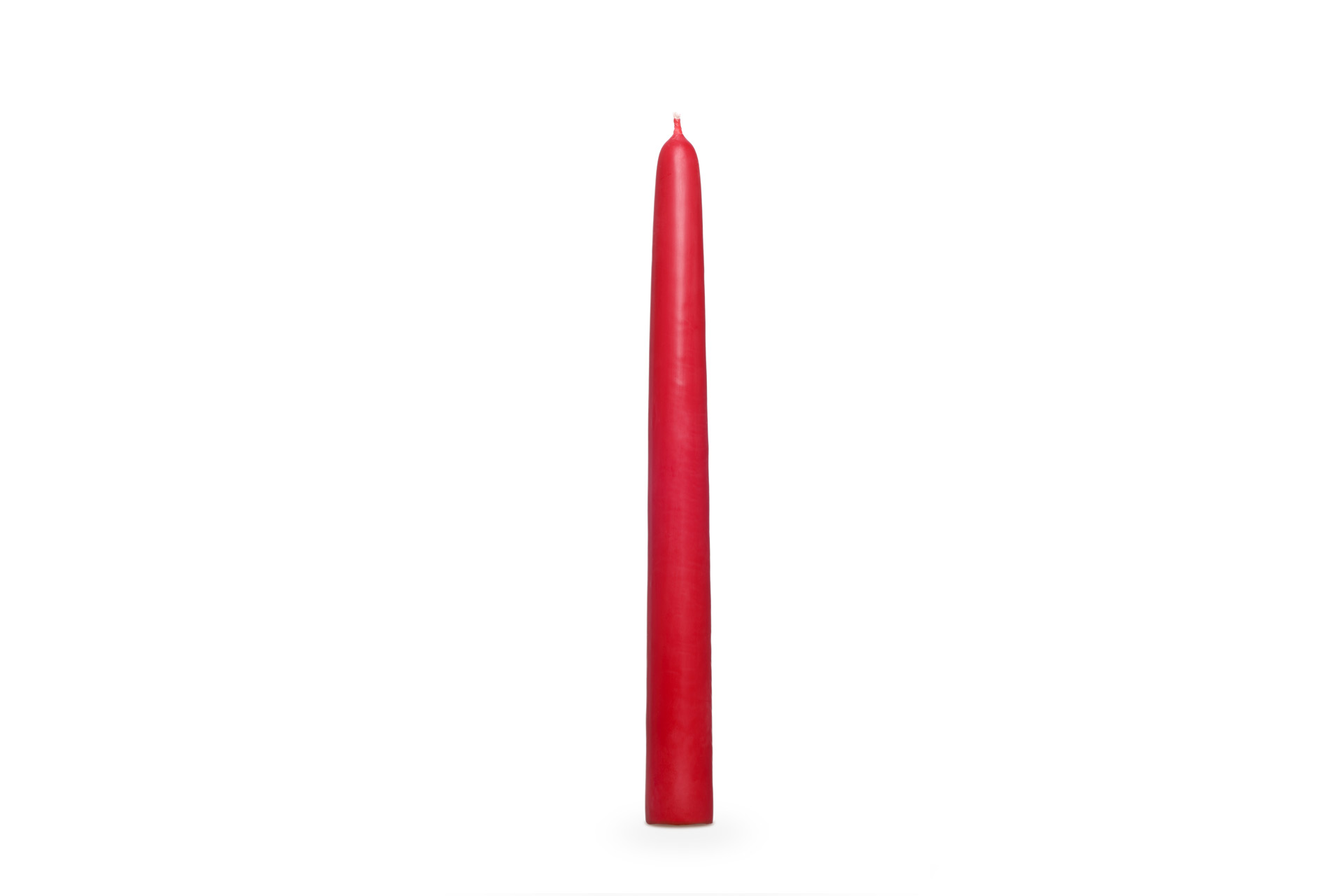 Bienenwachskerzen-Konische-Kerze-240mm-rot-unverpackt-ksg Bienenwachskerzen-Konische-Kerze-240mm-rot-unverpackt-ksg