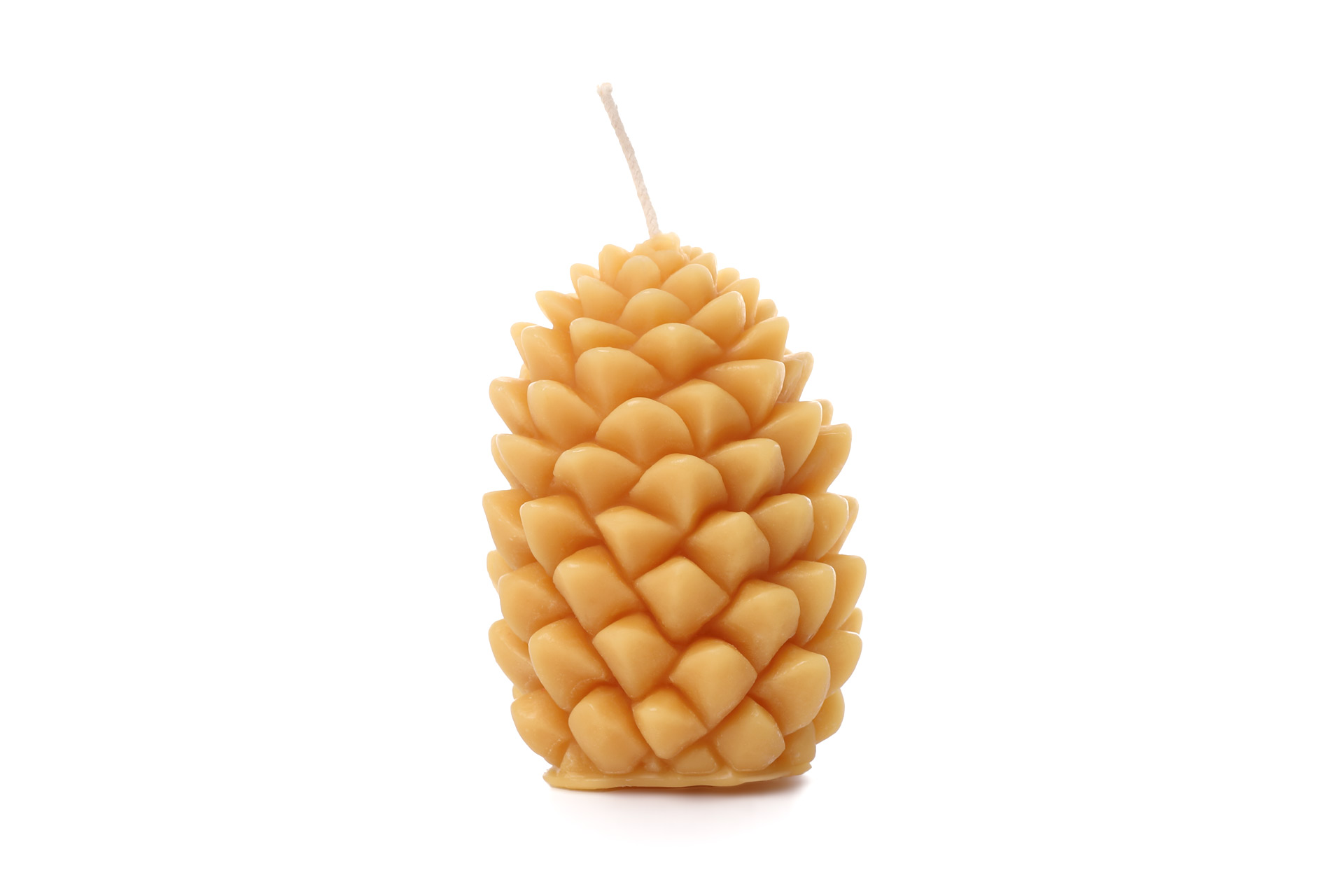 Bienenwachskerze-Zapfenkerze-Tannenzapfen-natur-unverpackt-ksg Bienenwachskerze-Zapfenkerze-Tannenzapfen-natur-unverpackt-ksg